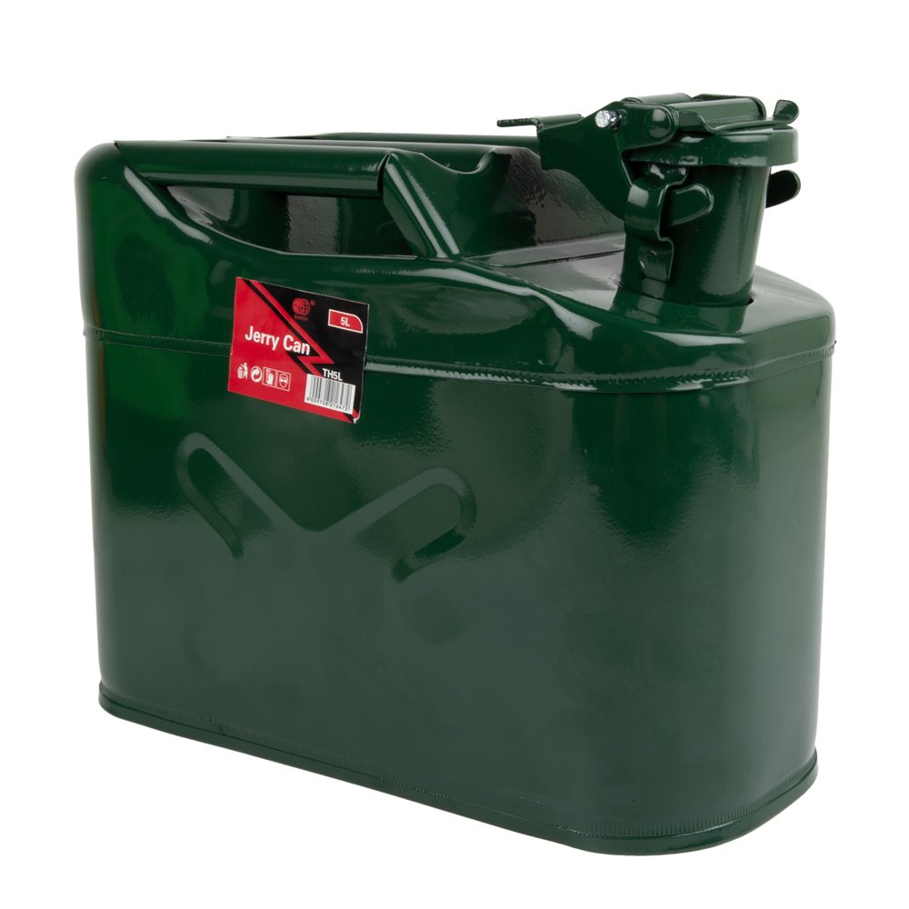 Earth Jerry Can Metal Green 5l