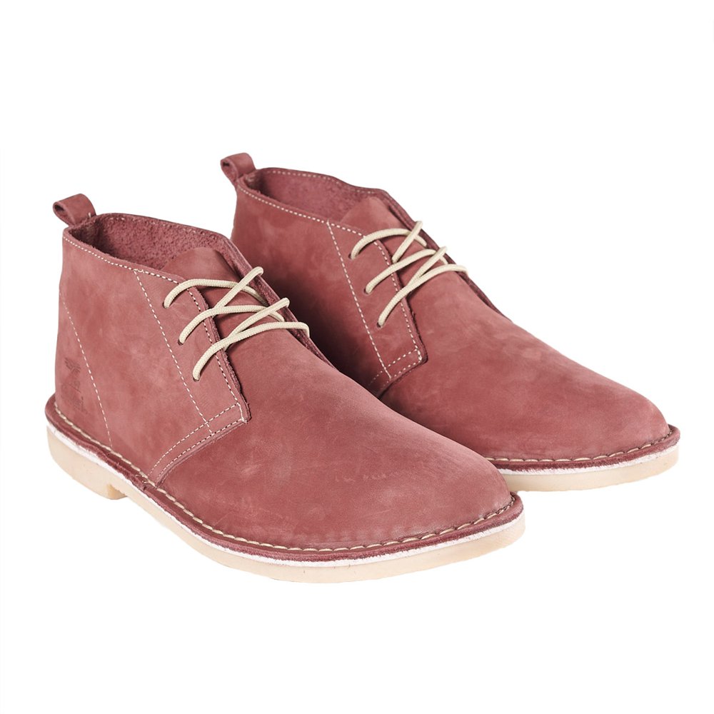 Safari by Bata Bata Safari Mens Nubuck Burgundy Size 7