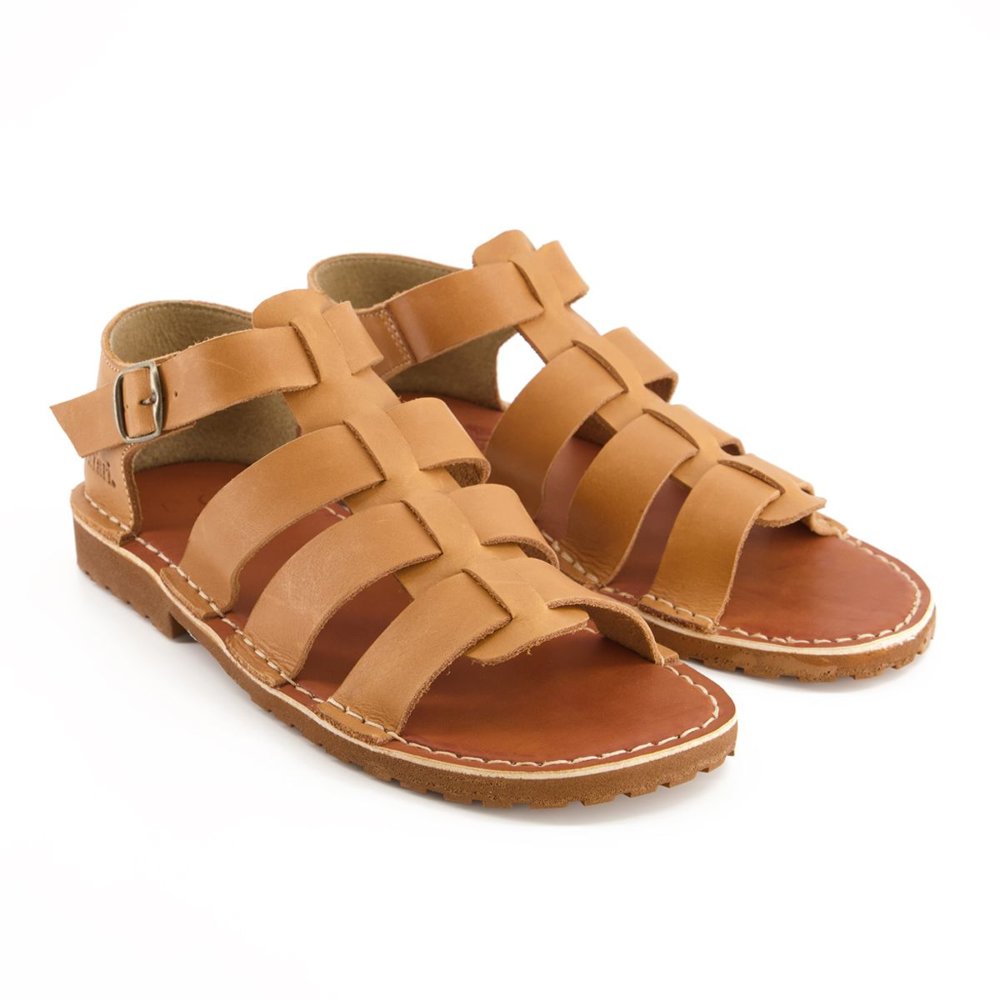 Safari by Bata Bata Safari Mens Sandal Open Toe Tan Size 12