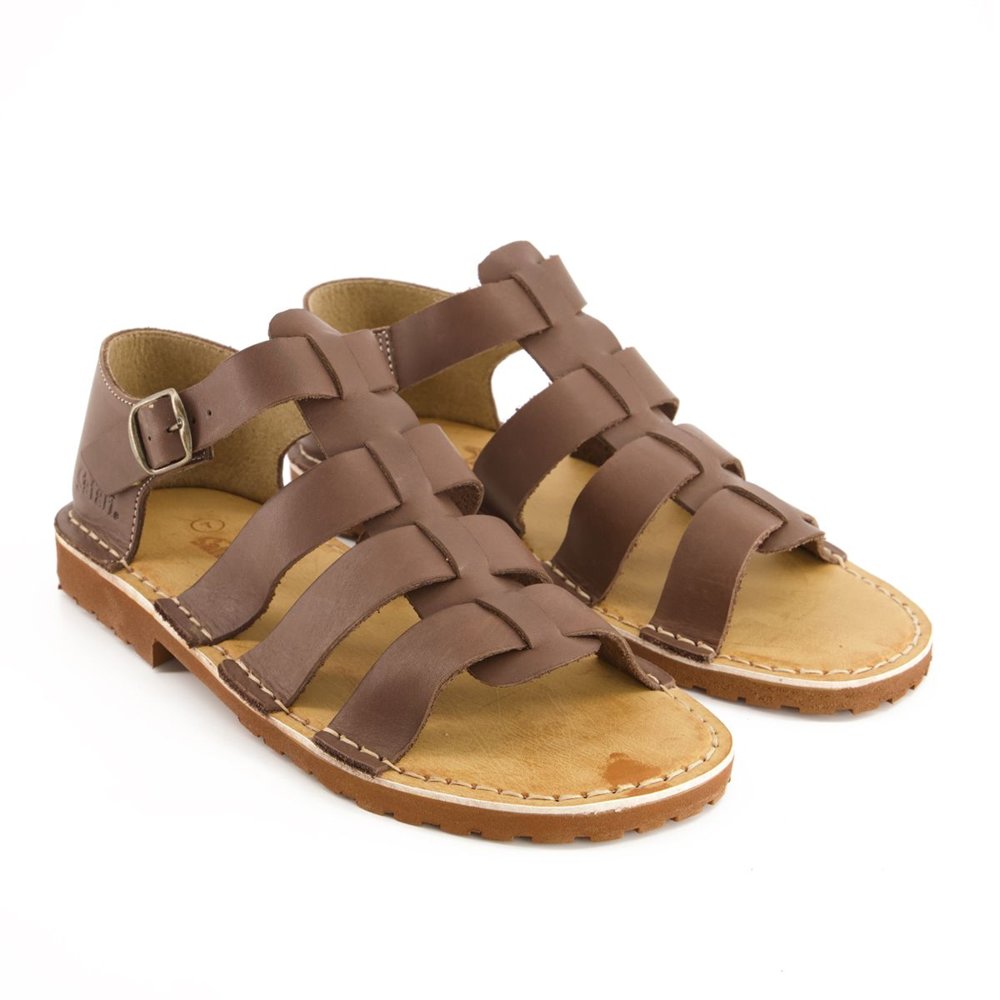 Safari by Bata Bata Safari Mens Sandal Open Toe Cognac Size 8