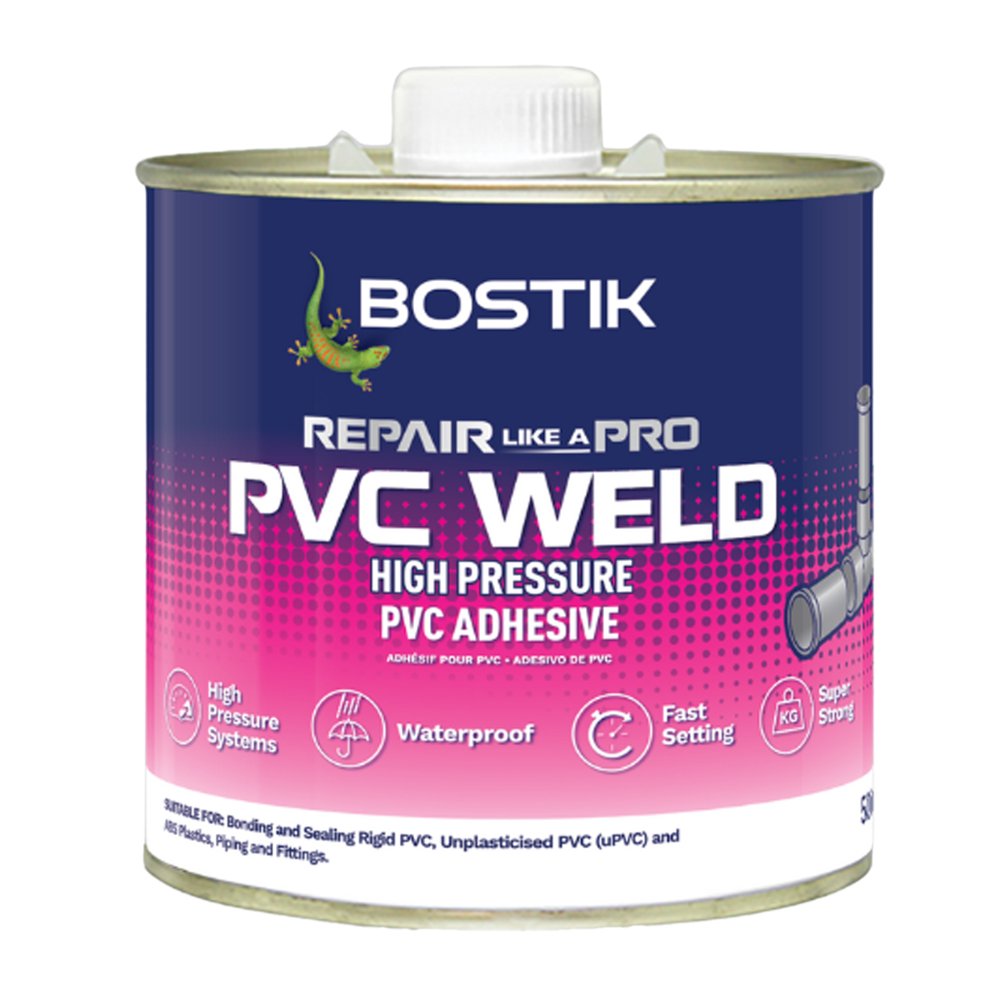 Bostik PVC Weld 500ml High and Low Pressure