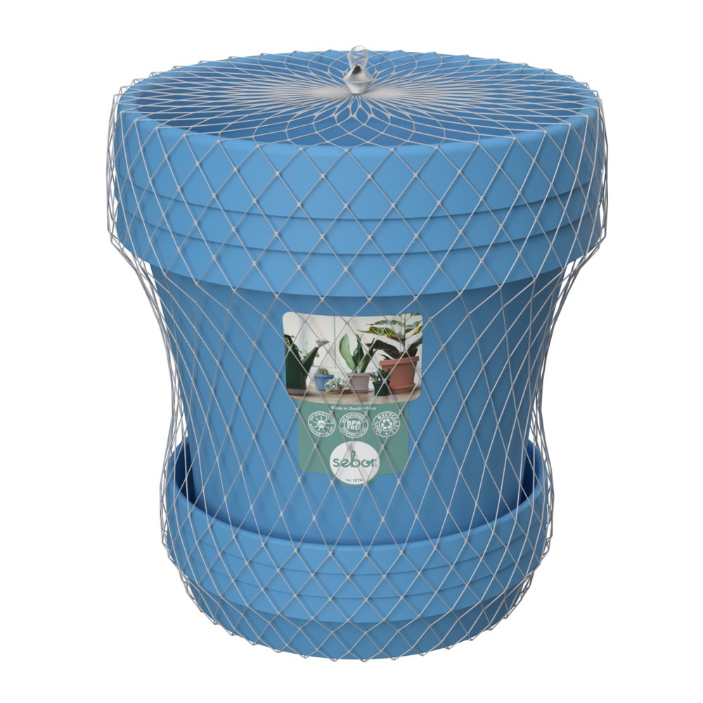 Sebor Suppot & Saucer Set 30CM Pool Blue 3PCK