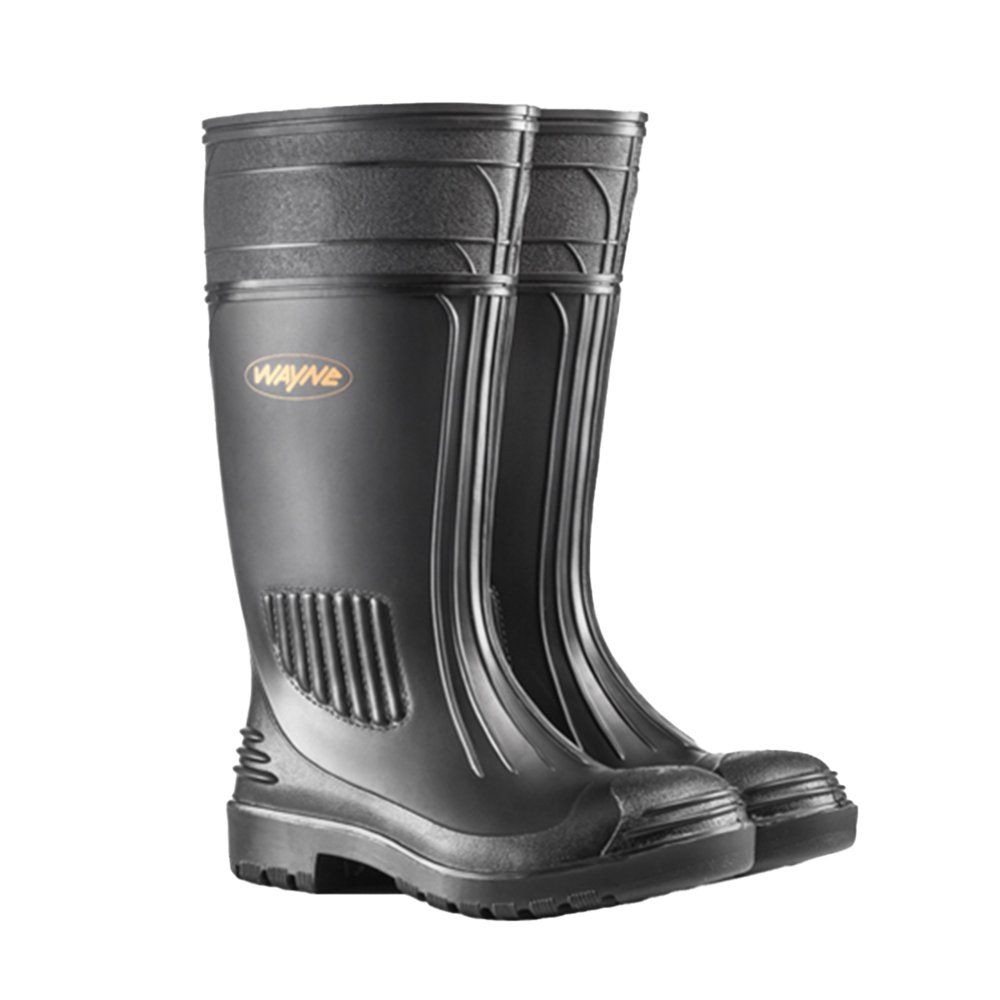 Wayne Gumboots Gripper Nstc Black Size 5