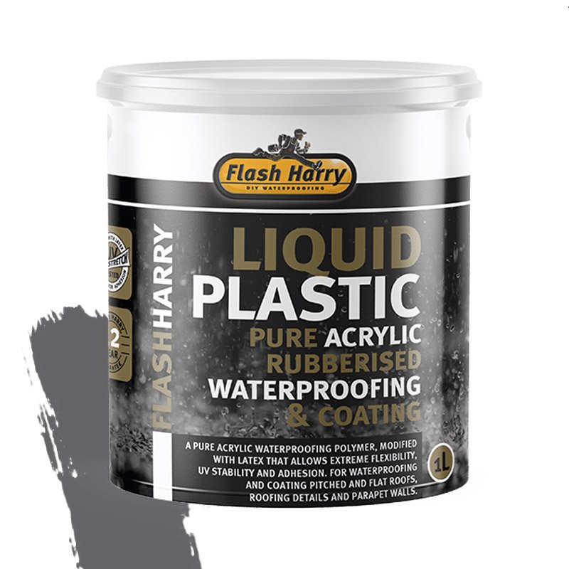 Flash Harry Liquid Plastic Charcoal 1l