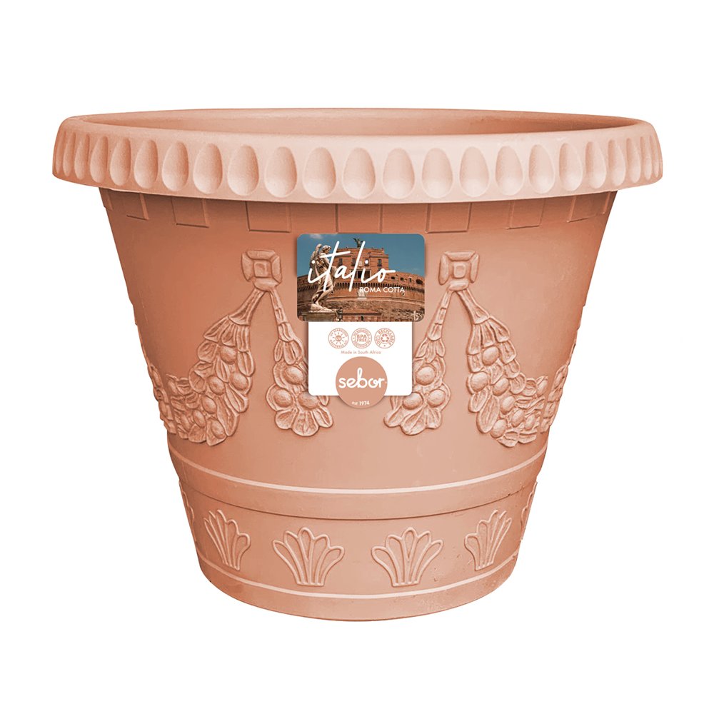 Sebor Italio Roma Pot St 40CM Cotta
