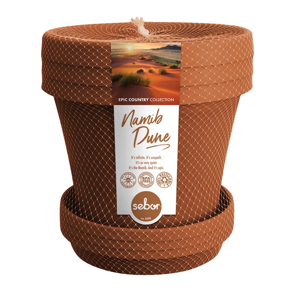 Sebor Super Pot & Scr St 25CM x 3 Namib Dune