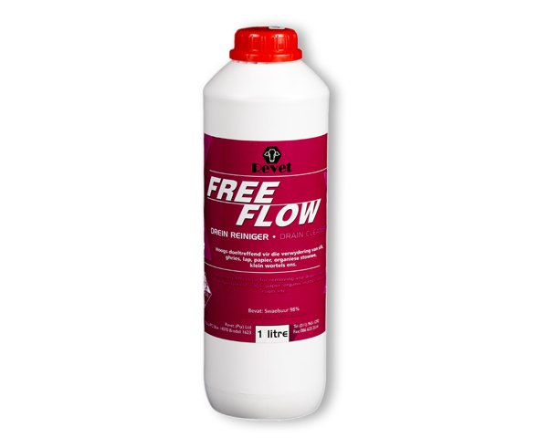 Revet Drain Clean Liquid Free Flow 1l