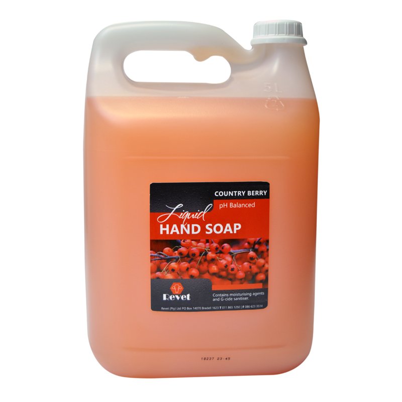 Revet Soap Hand Anti Bac Pink 5l