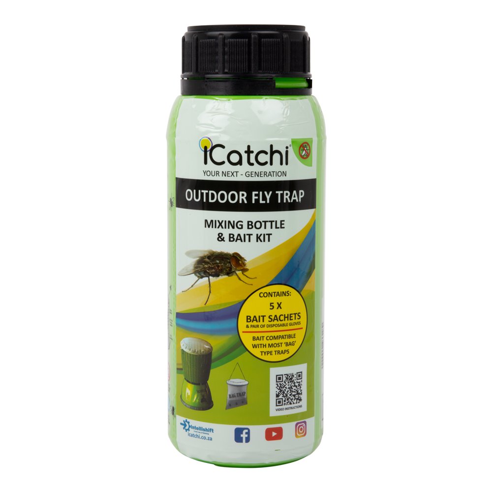 Icatchi Bait and Mixing Bottle