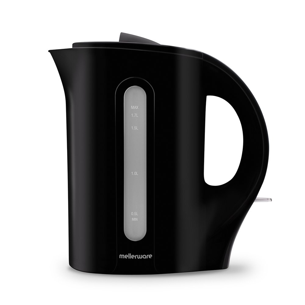 Mellerware Kettle Plastic 1.7l 2200w Black