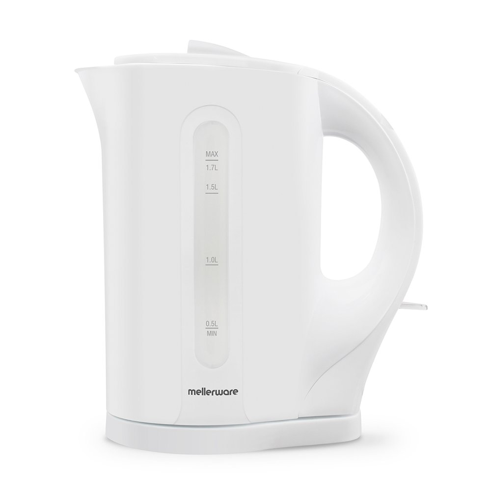 Mellerware Kettle Plastic 1.7l 2200w Wht Cordles