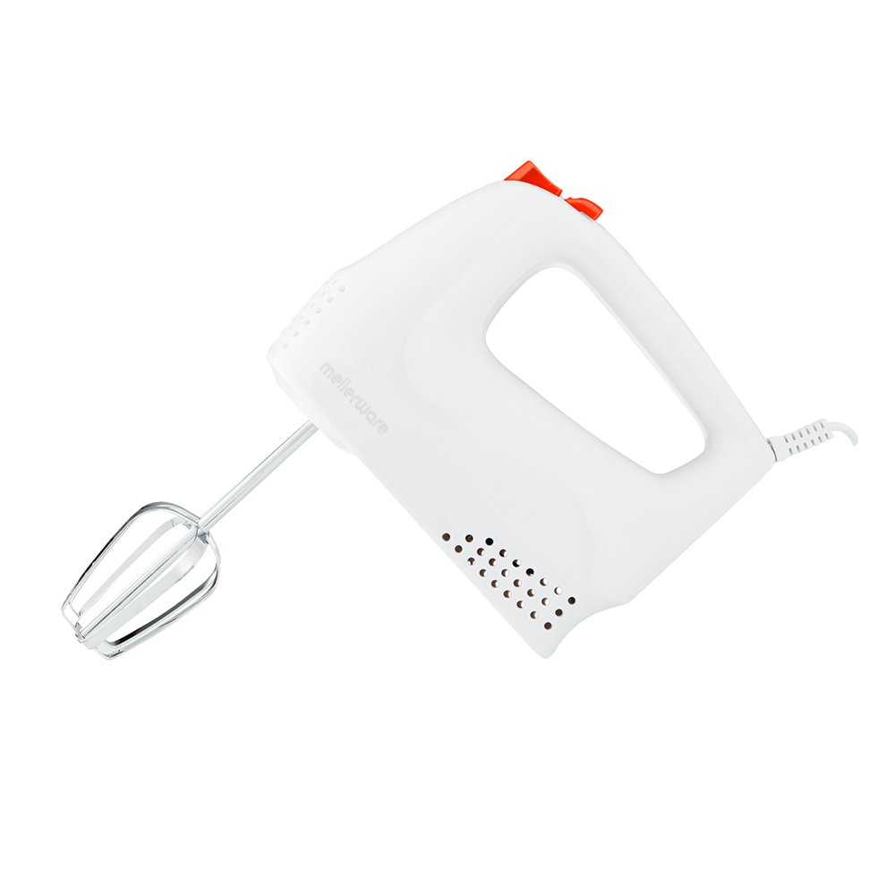 Mellerware Hand Mixer Electric 5 Speed 100w Wht