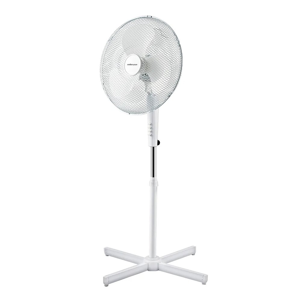 Mellerware Fan Pedestal Plastic 3 Speed 45w 40CM W