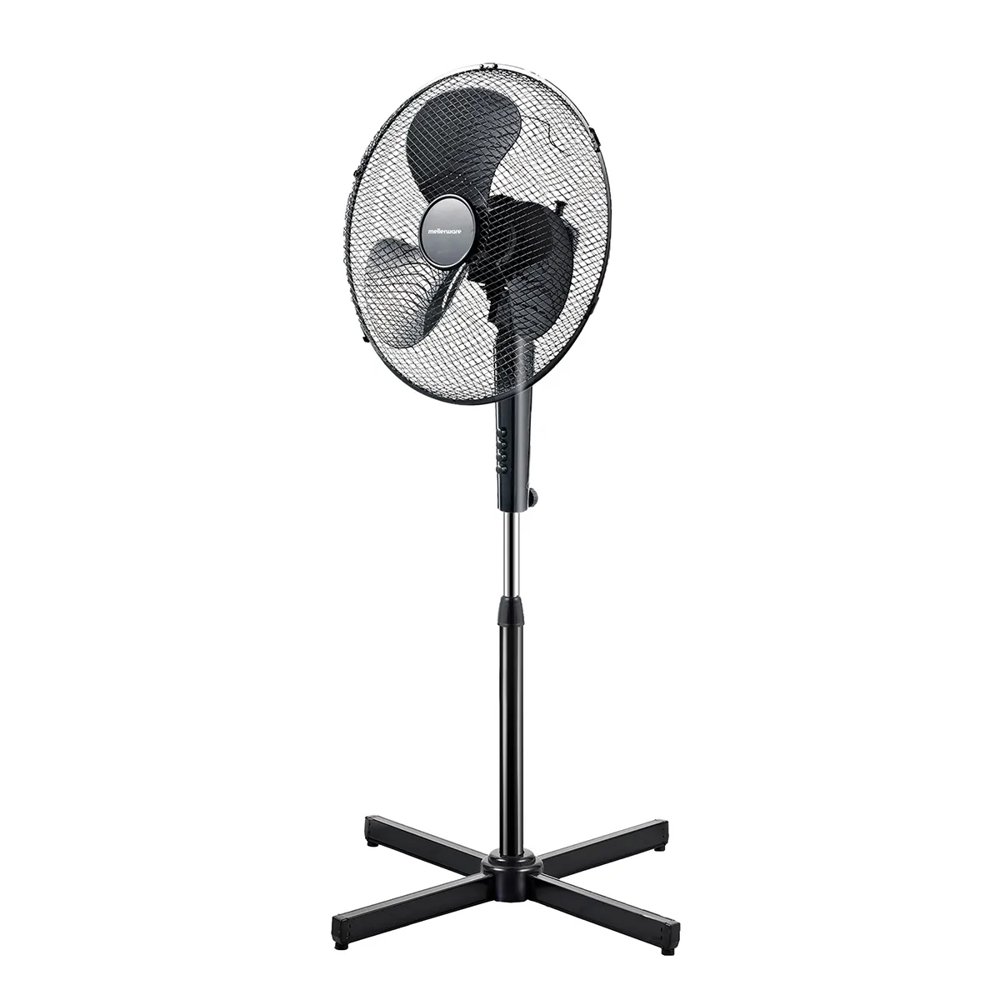 Mellerware Fan Pedestal Plastic 3 Speed 45w 40CM B