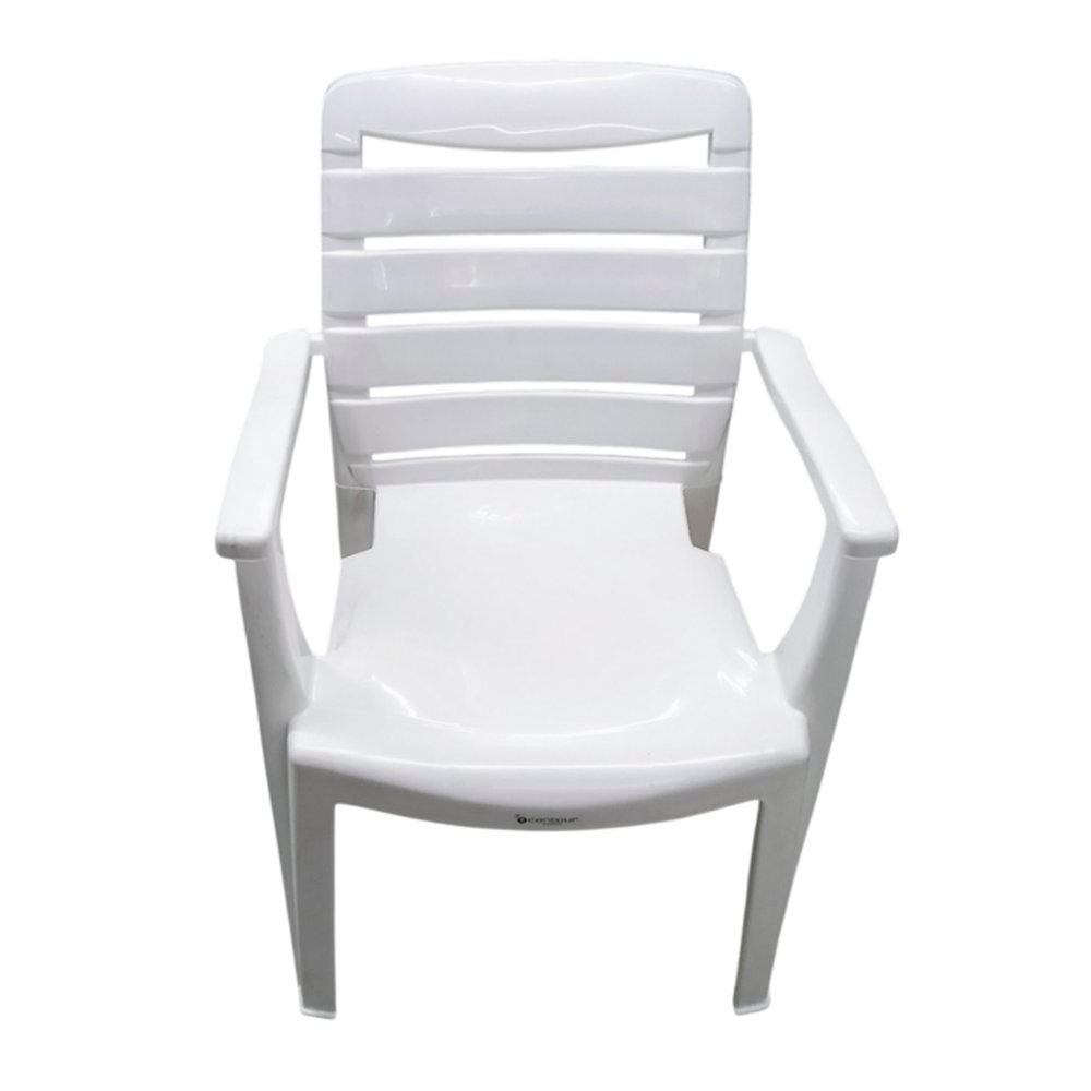Contour Mia High Back Chair White