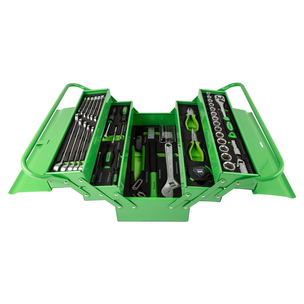 Kaufmann x Tool Set Cantilever 72 Pcs 5-Tray