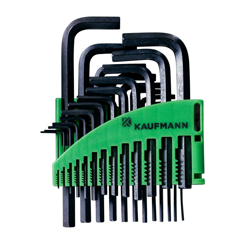 Kaufmann Hardware Kaufmann Allen Key Set 25 Pcs 3/8-10mm