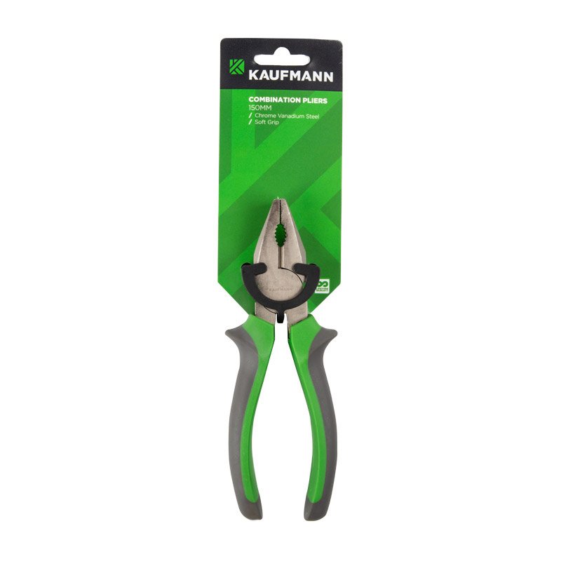Kaufmann Hardware Kaufmann Pliers Combination Soft Handle 150mm