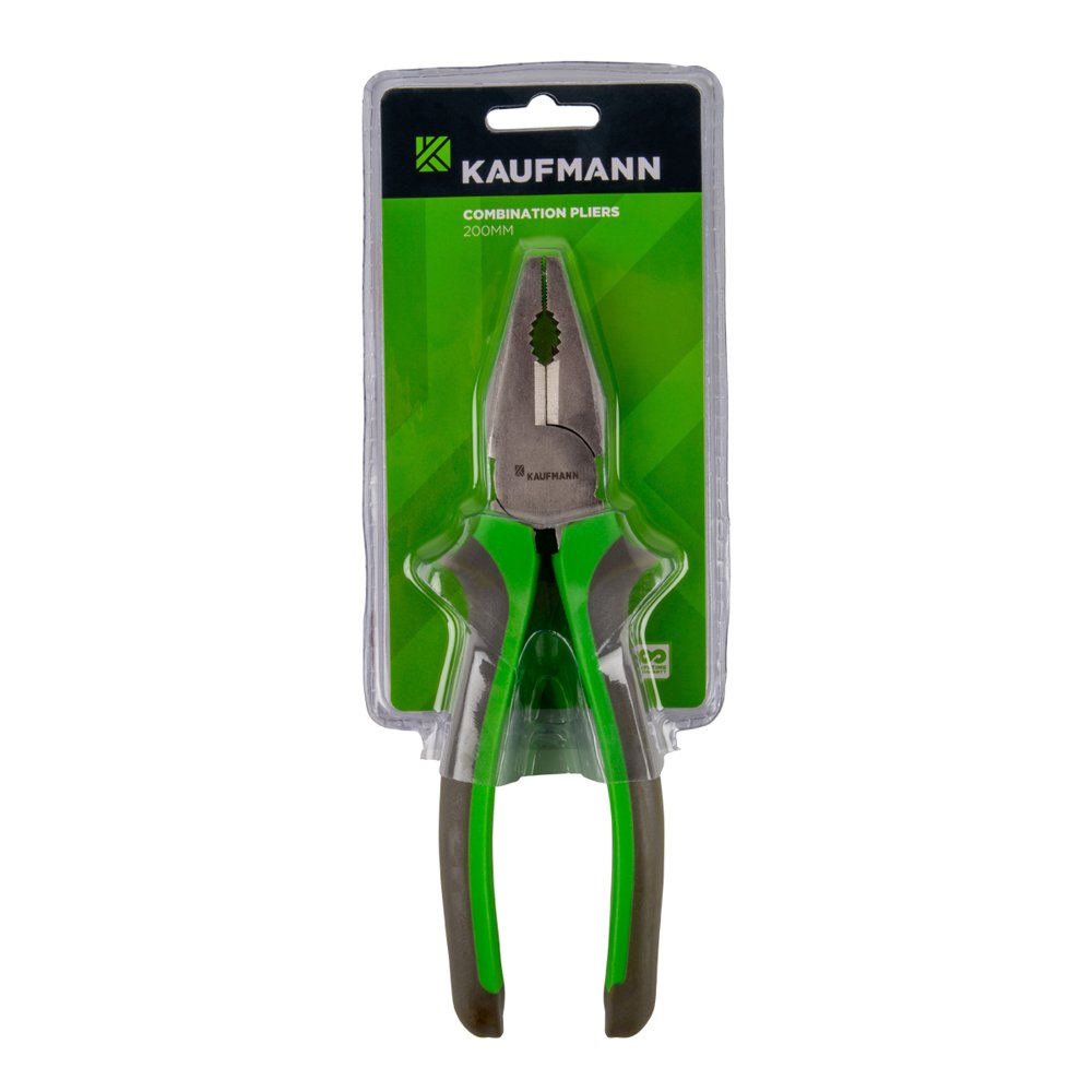 Kaufmann Hardware Kaufmann Pliers Combination Soft Handle 200mm