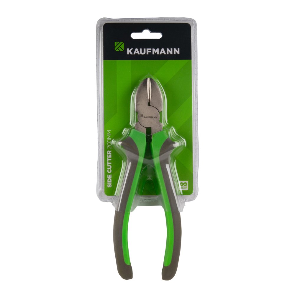 Kaufmann Hardware Kaufmann Side Cutter Pliers Soft Handle 200mm