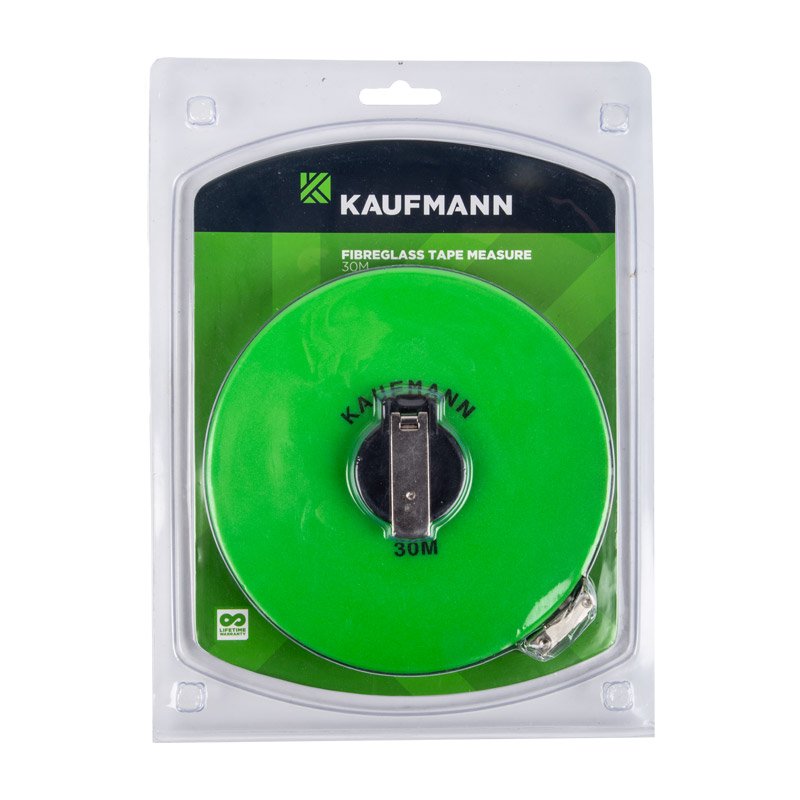 Kaufmann Hardware Kaufmann Tape Measure Fibre Glass 30m