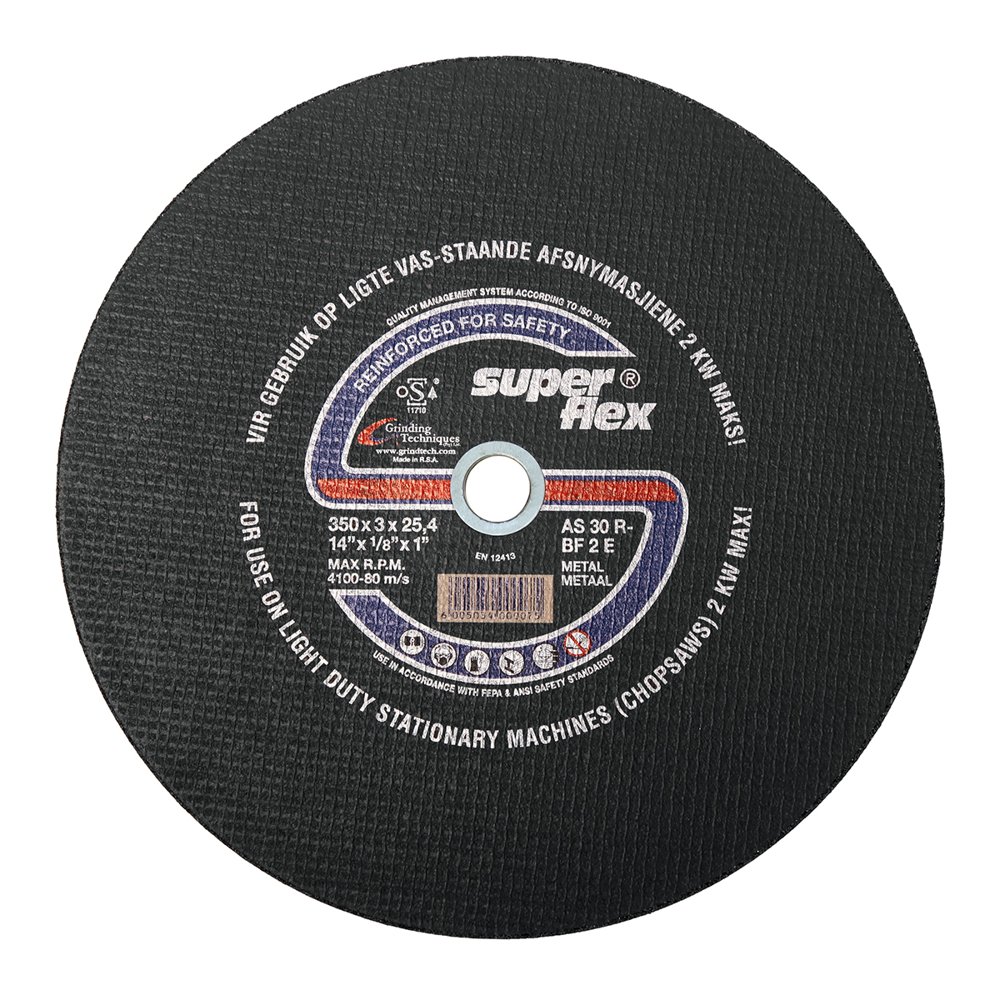 Superflex Cutting Disc Flat Steel 350x3mm