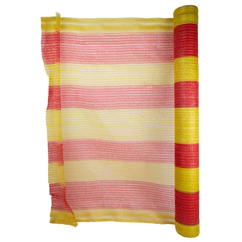 Kaufmann PPE Barrier Net Yellow/Orange Woven Safety 1m x 50m