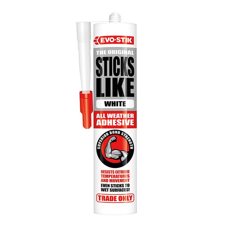 Evo-Stik Alcolin Sticks Like Sh*t 290ml White