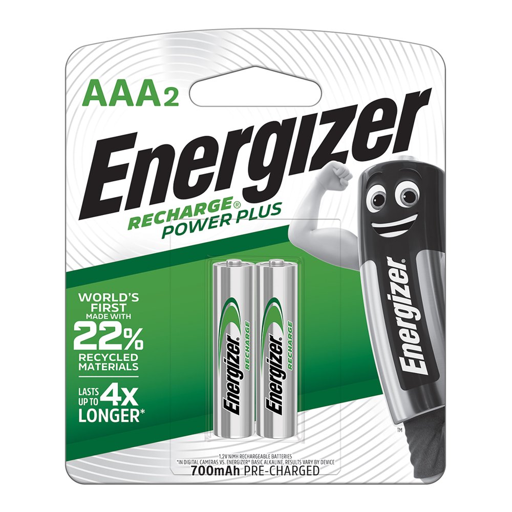 Energizer Battery Rechar Powerplus Aaa 700MAH 2P