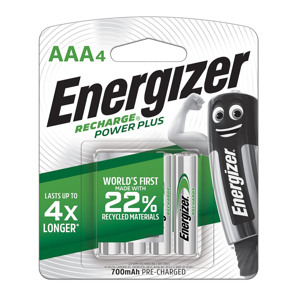 Energizer Battery Rechar Powerplus Aaa 700MAH 4P
