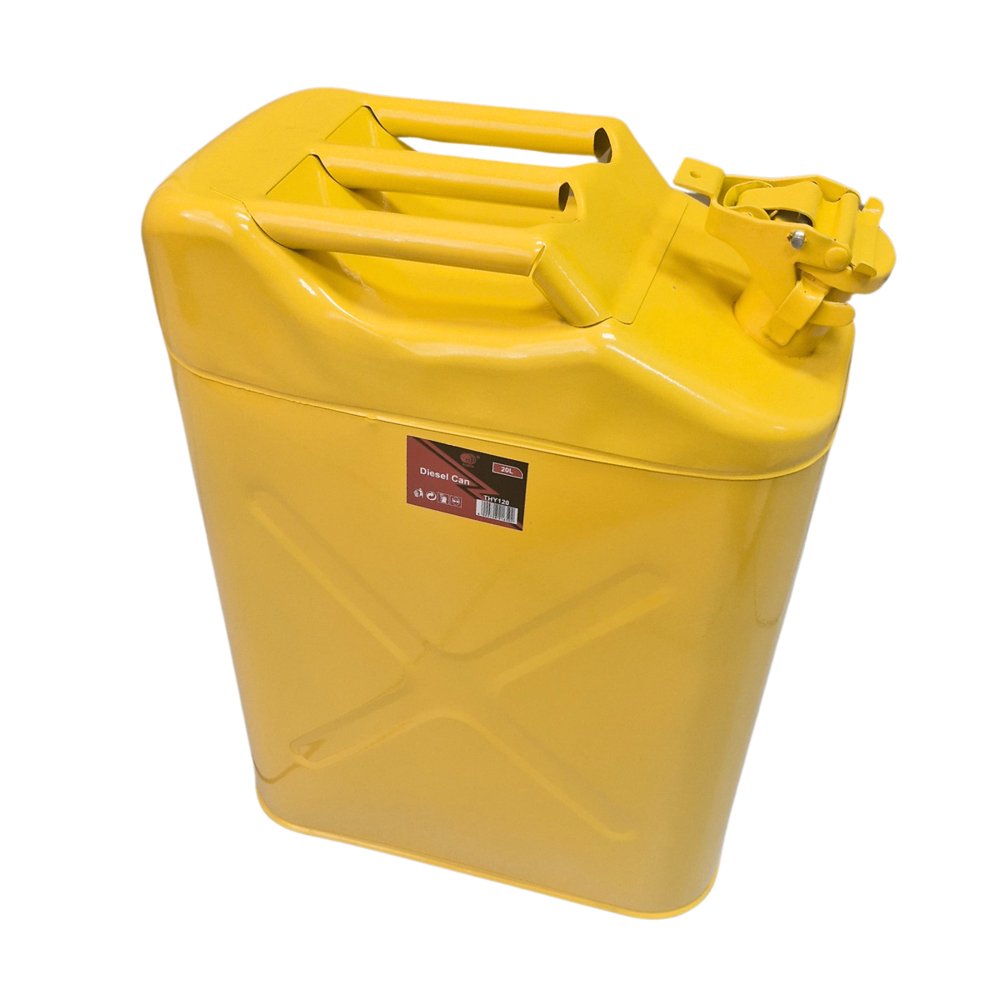 Earth Jerry Can Non 4X4 Metal Diesel Yel 20l