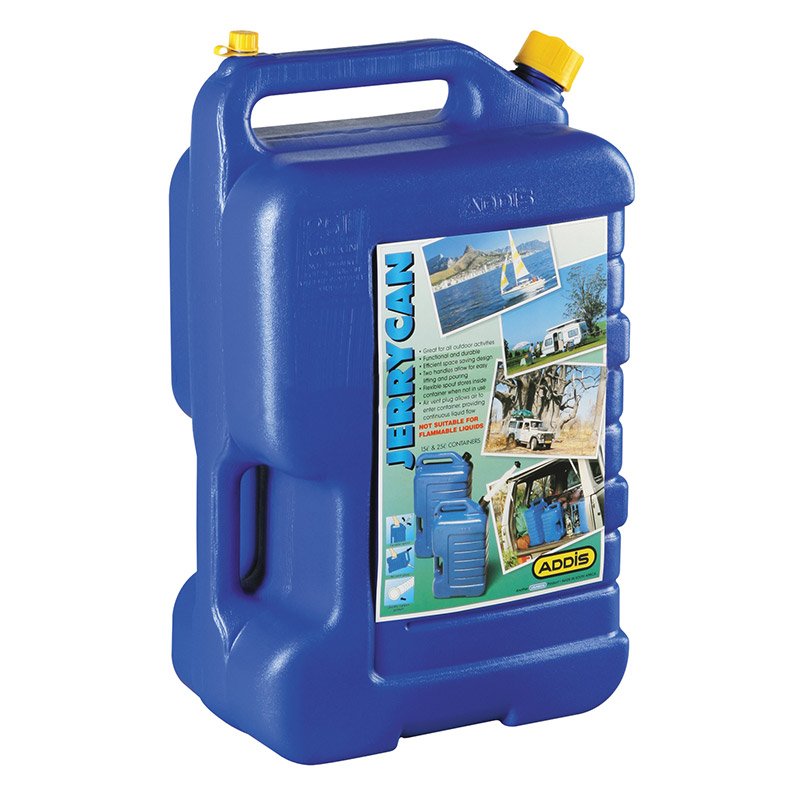 Addis Jerry Can Plastic Water 25l