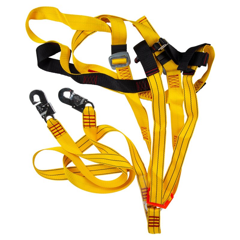 Kaufmann PPE Full Harness with Double Lanyard+snaphook