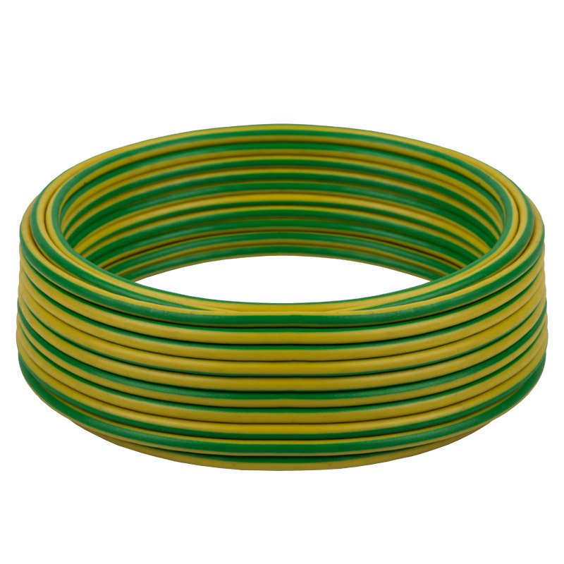 Cable House Wire Green and Yellow 10m 1.5mm