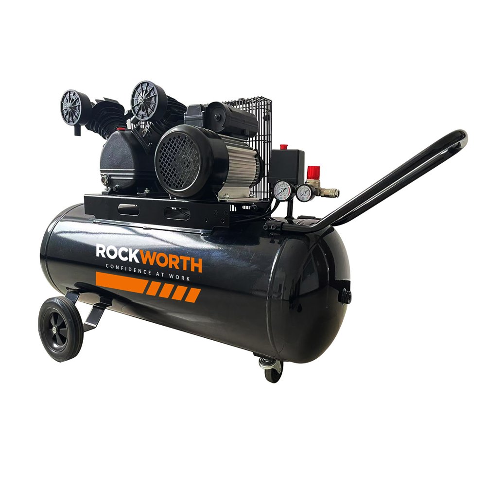 Rockworth 100l 3HP Belt Air Compressor 220v (Aia)