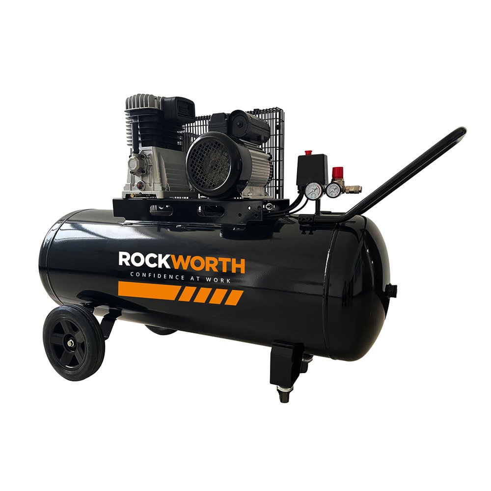 Rockworth 150l 3HP Belt Air Compressor 220v (Aia)
