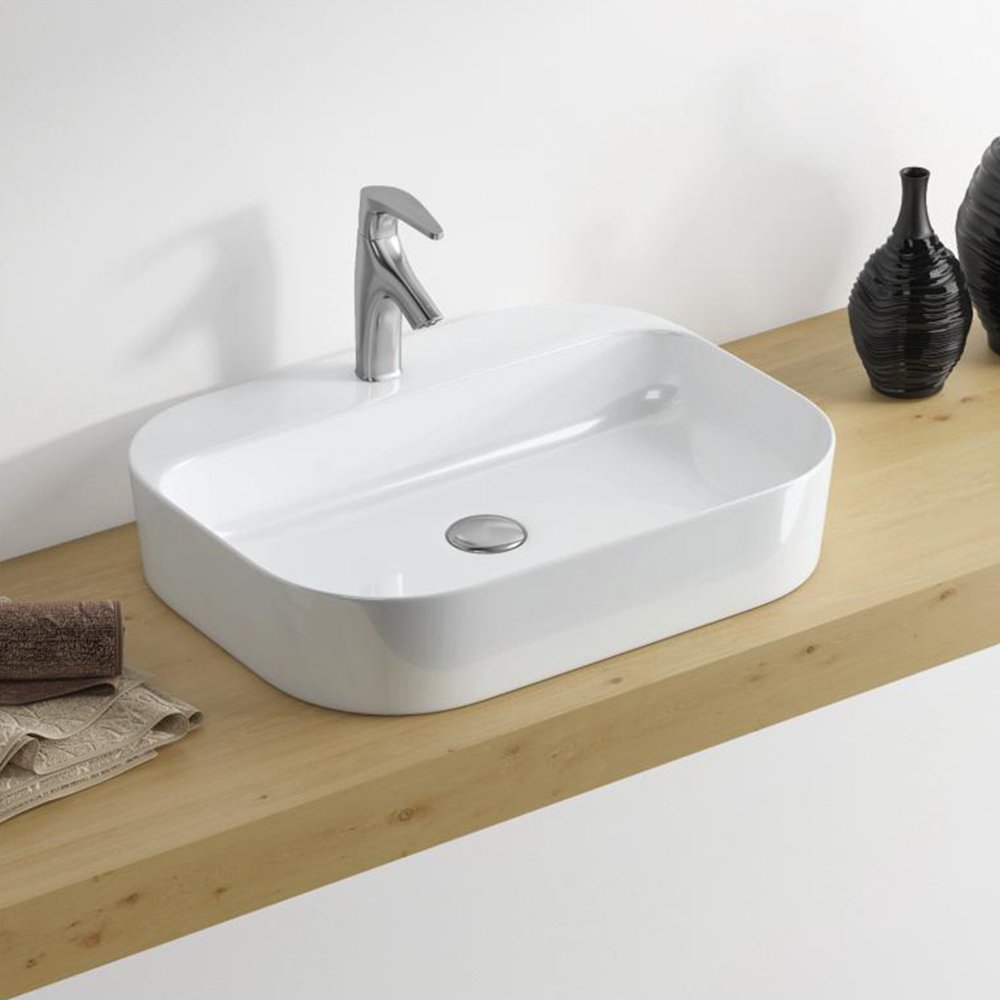 Belatori Basin Free Standing Durand 1T/H Sq 545x380x130mm