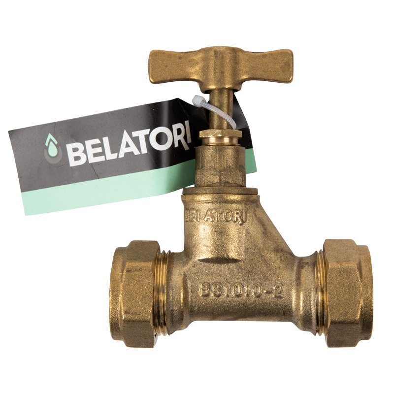 Belatori Tap Stop Brass Cxc Belatori 22x22mm