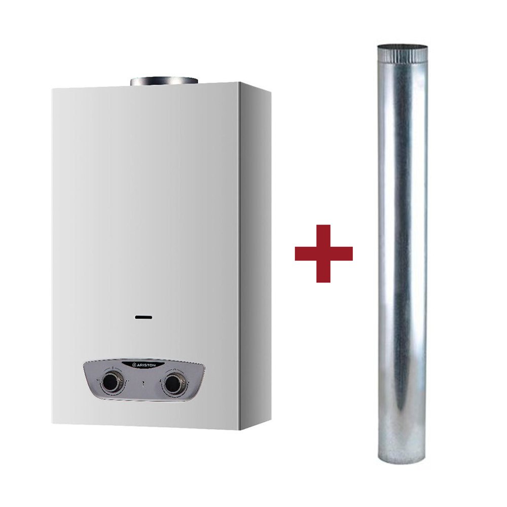 Ariston Geyser Gas Ariston Fast R Onm 11 LPG +fluepipe