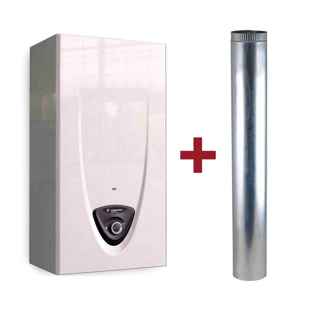 Ariston Geyser Gas Ariston Fast Evo Ont 16 LPG +fluepipe