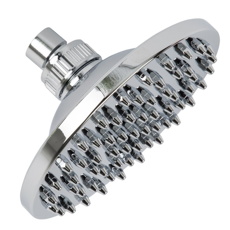 Pulse Shower Rose ABS Chromed 6 Inch 1 Function