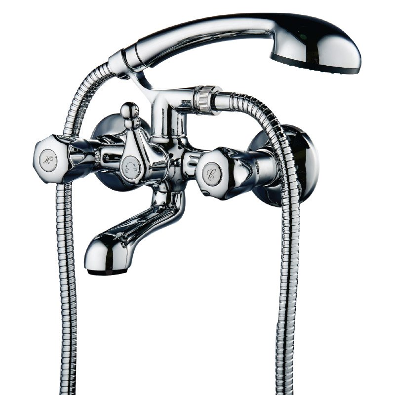 Belatori Tap Visto Bath Mixer Wall Type with Handshower