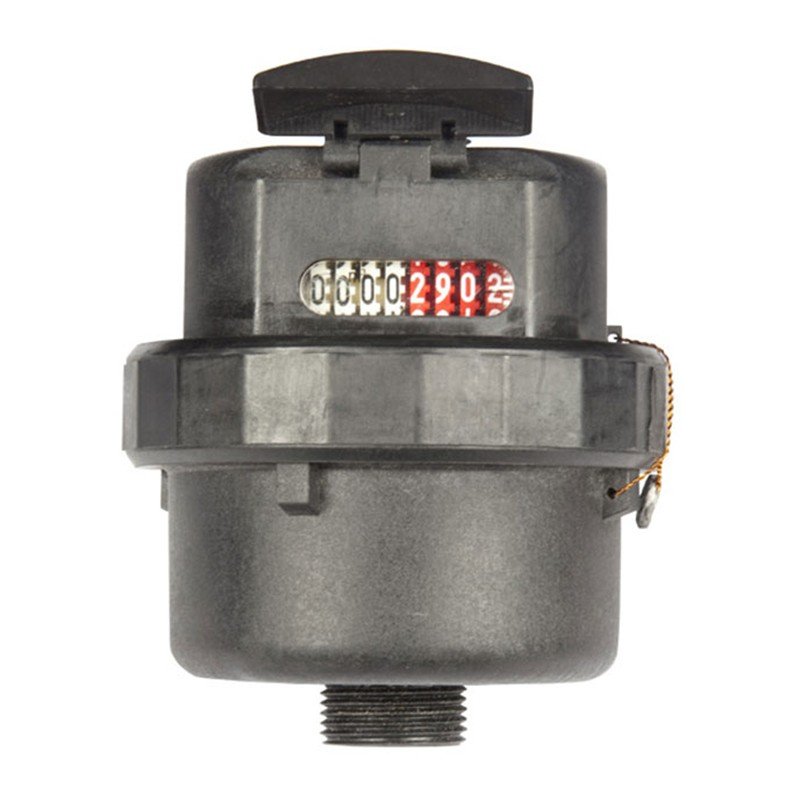 Precision Meters Water Meter 15mm Piston Type Plastic