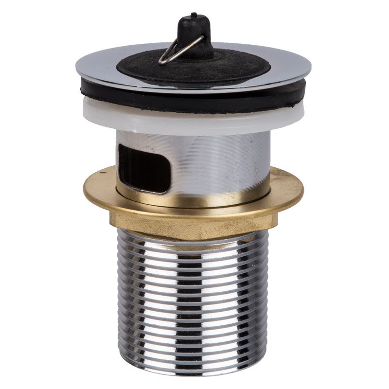 Belatori Pulse Waste Basin Brass Slotted Cp 32mm