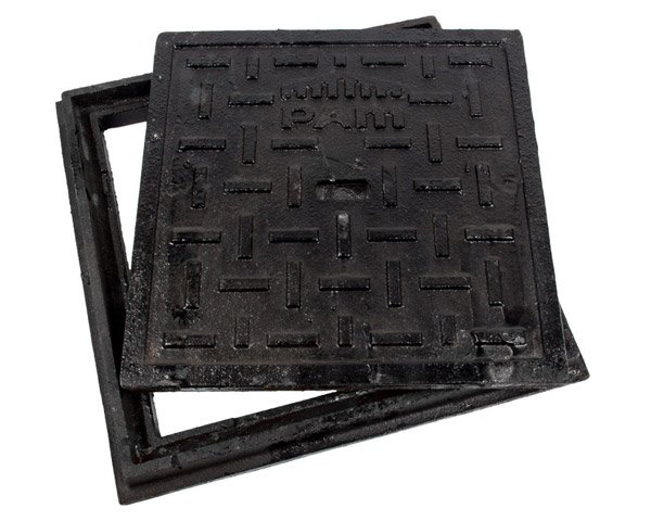 Manhole Cover & Frame 450x450mm L/D
