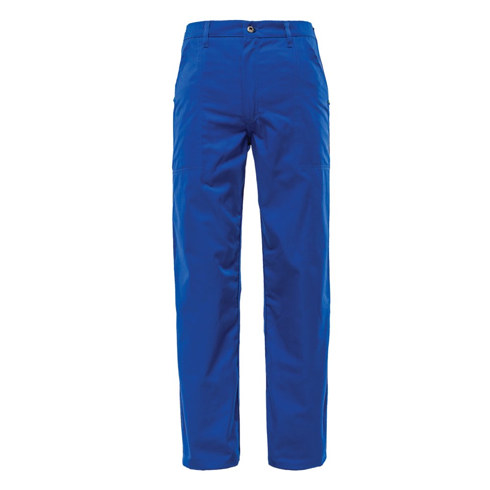 Bova Overall Trouser R/Blue 65/35 Polycot Size 44
