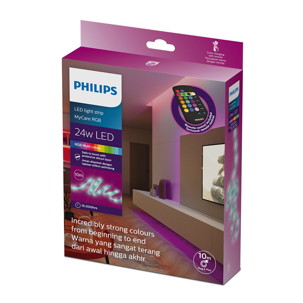 Philips Lightstrip LED 24w 10m Multi Colour