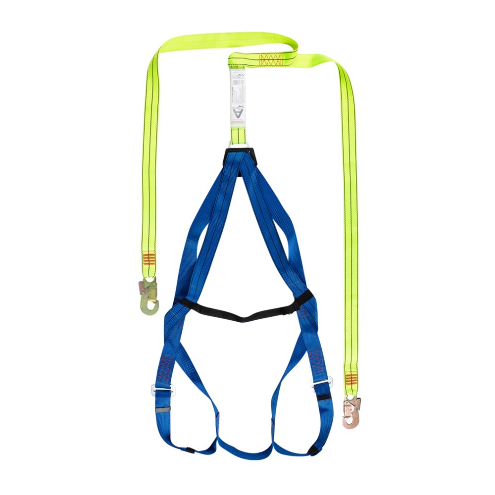 Pioneer Safety Pioneer Harnesses Double Lanyard and Snap Hooks