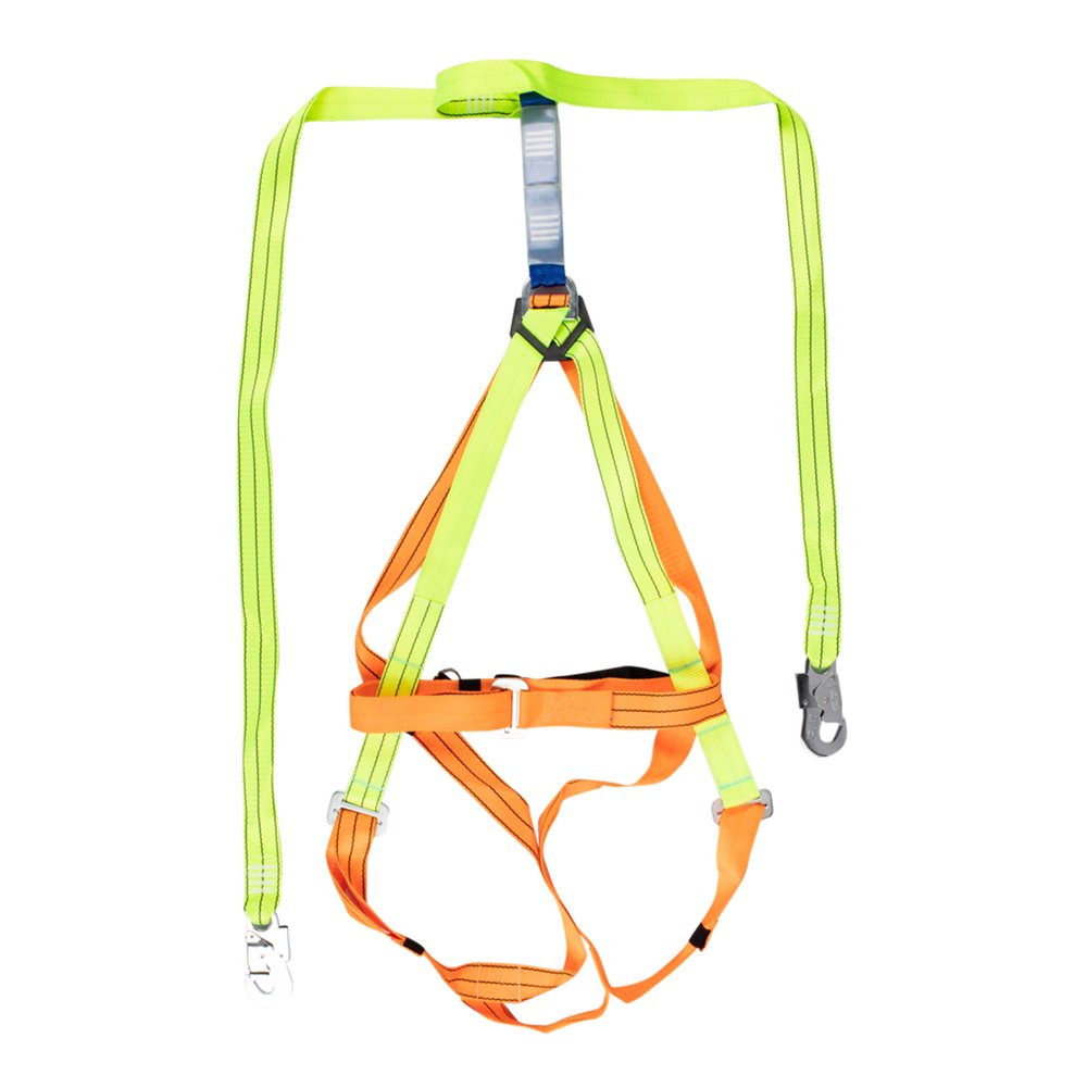 Pioneer Safety Pioneer Harnesses Dbl Lanyard+snap Hooks with Belt