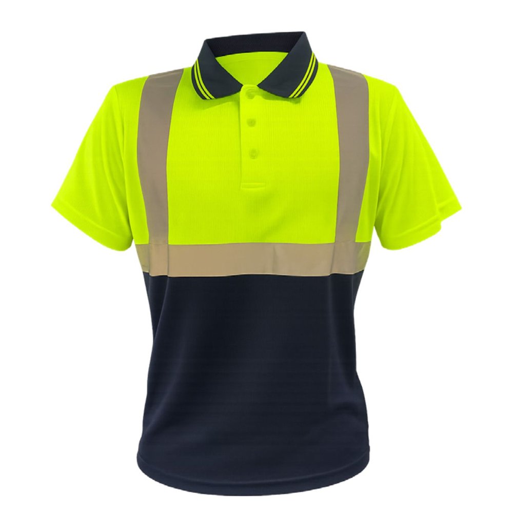 Pioneer Hi Vis Golfer Lime/Navy Size 4XL